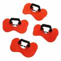 10 pcs Red Spectacles Soft Poultry Beak Clasps Anti-pecking Plier Tool Chicken Glasses Mouth Snap. 
