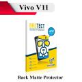 Vivo V11 Back Matte Protector Soft Skin Sheet Soft Film Protection For Vivo V11. 