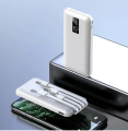 J CELL power bank 10000 MAH-Fast charging power bank-power bank-Portable power bank-Universal power bank charger-10000mah power bank-Mini power bank-I phone power bank-Android power bank-Smart fast charging supported power bank. 