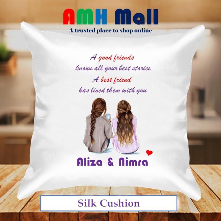 Customize cushion Best friend cushion Name Cushion Picture Cushion  Birthday Gift Friendship Gift Gift for friends Best Friends Forever 