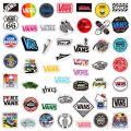 ❉ Vans - Series 04 HipHop Fashion Brand Logo Stickers ❉ 50Pcs/Set Off The Wall Fans Collection Harajuku DIY Fashion Luggage Laptop Skateboard Doodle Decals Stickers. 