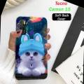 Tecno Camon 15 Mobile Cover - Cat Case Cover. 