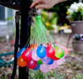 Water Balloon Pack Of 111 Balloons - Instant Water Balloons – Multi (3 bunches – 111 Total Water Balloons). 