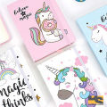 Cute Unicorn Notebook Diary Book With Lined Paper For Kids Girls cute stationery for girls. 