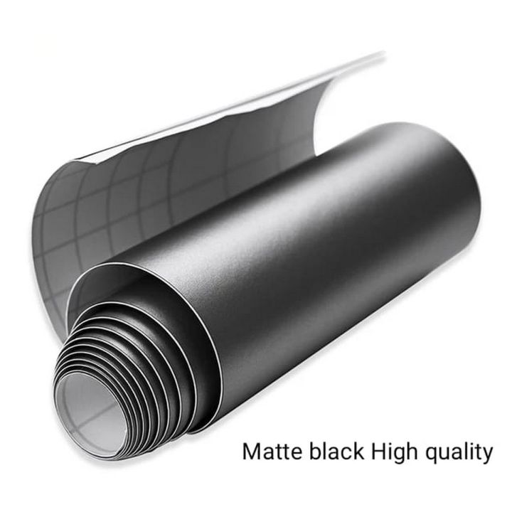 30x100cm Car Stickers Matt Black Foil auto Matte Vinyl Car Wraps Film Vehicle Sticker Decal