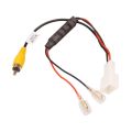 ZOROOM 4 Pin Car Reverse Camera Retention Wiring Harness Cable Plug Adapter Connector Fit for Toyota. 