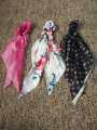 3 pies long ponytail scrunchie | hair scrunchies | hair scrunchies for girl scrunchies | silk scrunchies soft ponytail hair band |bowknot | pony for girls | ponytail hair ties |hair accessories for girls | fashion hair colors | hair bands  new design. 
