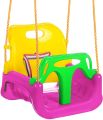 Childrens Plastic Rope Swing Seat With Rope & Mounting Rings Kids Outdoor Garden, outdoor swing, high back baby toddler swing, kids swing, cheap and eco-friendly kids swing.. 