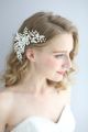 Wedding Hair Accessories Flowers Bridal Hair Jewelry Hair Pins Pearl Clips for Women Headpieces. 