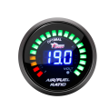 1 PCS Air Fuel AFR Gauge with LED Display 2 Inch (52mm) Air Fuel Gauge Kit Black Plastic Automotive Supplies for 12V Car. 