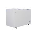 Haier 14 Cu Ft / Turbo Cool / Twin Door / HDF-385H ( 100 Hour Cooling Retention / 30% Fast Freezing / Wide Voltage / -28 C Cooling Depth / Twin Cabinet ) White Colour Deep Freezer / 10 Years Warranty. 