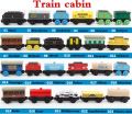[ETOP] Thomas and Friends Wooden Train Set Wood Magnetic Trains Toy Kids Children Gift 3-8 Years Old Toys. 