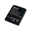 LQ-S1 Li-ion Battery For A1 smart watch battery mobile phone 3.7V 380mAh-Black. 