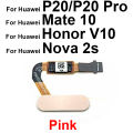 Home Button Fingerprint Sensor For Huawei P20 P20 Pro Mate 10 Nova 2S Return Key Touch Scanner Flex Cable For Honor View V10. 