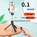 [COD Ready Stock FREE Shipping ] F210/F210S Selfie Stick Wireless Bluetooth Compatible Foldable Mini Tripod for Phone with Fill Light Shutter Remote Control for Ios Android. 