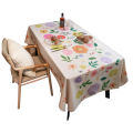 Custom tablecloth fabric cotton linen small fresh pastoral dining table coffee table cloth modern minimalist ins rectangular home. 