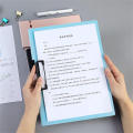 A4 Size File Folder Paper Organizer Hard Cover Multi-Functional Clipboard File Cover for Office Supplies School Stationery Business Meetings Field Work Students & Professionals. 