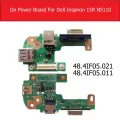【3C VictoryEagle Store】Power Board For Dell Inspiron 15R N5110 with VGA DQ15DN15 Power Switch button Jack Board 48.4IF05.011. 