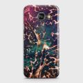 Samsung A3 2016 (A310) Cover - SkinLee HQ Hard Case - Teal Amazing Marble Design - SKINLEE-109-1-237-32. 