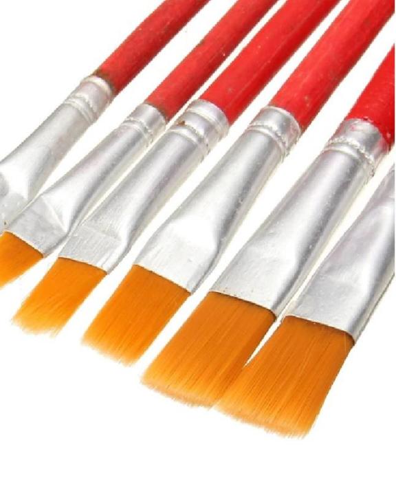 red%2012PCS/set%20Excellent%20Quality%20Flat%20Art%20Brush%20Set%20Oil%20Painting%20Brush%20Blending%20Size%20Oil%20Acrylic%20Paint%20School%20DIY%20Craft%20Supply%20red%20china%20brushes%20for%20oil%20and%20acrylic%20painting%20artist%20quality%20-%20Image%203