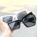 New Style Large and Small Eye Sun Glasses Internet Hot European and American Style Super Popular Eyebrow Picking Funny Personality Irregular Sunglasses for Women. 