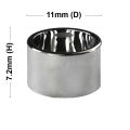 11mm D X 7.2mm H Smo Aluminum Reflector For Cree Xp-E Flashlight Diy. 