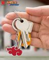 Anime naruto Keychain Cloud Ninja Key Chain Fashion. 