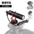 Original - BOYA BY-MM1 MM1 Compact On-Camera Video Microphone Vlogging Recording Mic Microphone. 