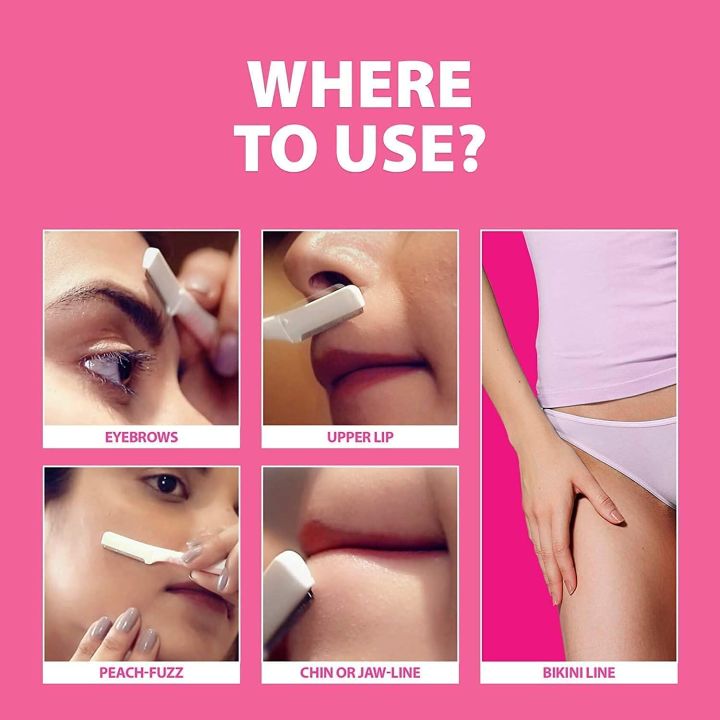Women%20Face%20&%20Eyebrow%20Razor,%20Reusable%20&%20Biodegradable%20Quick%20&%20Easy%20Facial%20Hair%20Removal%20at%20Home%20Neck,%20Face,%20Upper%20Lips%20as%20well%20as%20Unnecessary%20Hairs%20Elsewhere%20Shaping%20Trimmer%20Shaper%20Shaver%20Tool,%20Painless%20Facial%20%20(Pack%20of%203)%20-%20Image%206