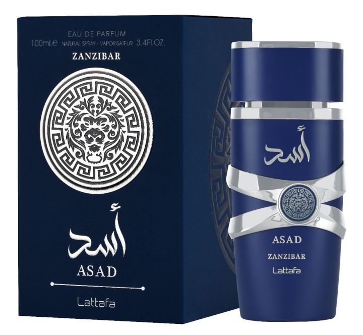 Asad Zanzibar Lattafa Perfumes for men 100 ml Eau de Parfum Spray