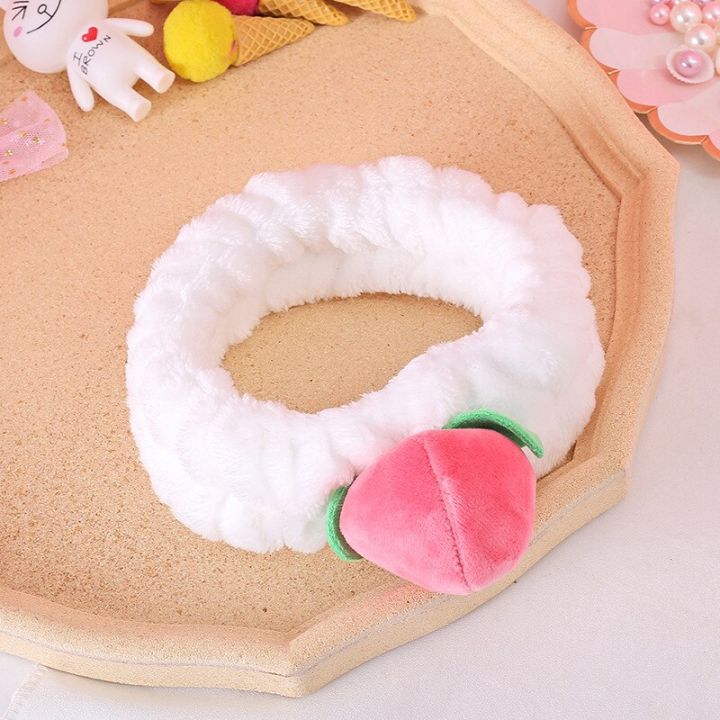 %E3%80%90Happier%E3%80%91%20South%20Korea%20New%20Style%20Pink%20Peach%20Washing%20Face%20Hair%20Band%20Women's%20Cute%20Cartoon%20Stereo%20Ins%20Wind%20Makeup%20Hair%20Accessories%20-%20Image%207