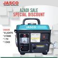 JASCO  Petrol Generator - 0.8 KW  /1.0 KVA  - 2 Stroke. 