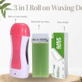 Rica Roll On Wax 3 in 1 deal, Waxing Kit for Women, Waxing Kit for Sensitive Skin, Strawberry, Green Apple & Lemon Roll On Wax Kit for Larger Areas of the Body, Roller Waxing Kit Hair Removal, at Home Waxing Kit for Women and Men. 