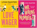 Mr. Wrong Number Series (  Mr. Wrong Number +  The Love Wager ) Set of 2 Book  by Lynn Painter. 