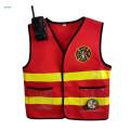 Firefighter Child Vest Premium Firefighter Vest Girls Child Kids 1Pcs. 