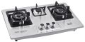 Trust Gas Automatic Hob - 3 Burner Model TH-303-S Steel Top. 