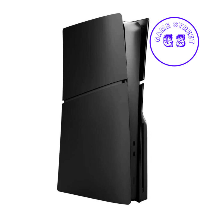 PLAY STATION 5 SLIM FACEPLATE BLACK PS5  SLIM BODY SHELL  PS5 SLIM FACEPLATE COVER  (NOT OFFICIAL)