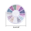 3D Micro Beads Nail Art Rhinestones Caviar Tips Decoration Manicure DIY Wheel MJ. 