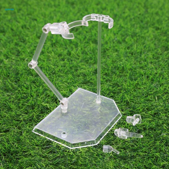 Action Figure Display Base Assembly Clear Adjustable Animation Doll Stand