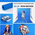 Blue Non-woven Fabric Photo Photography Backdrop Background Cloth for Photo Studio Backgrounds Blue Screen Backdrop Soft Blue Studio Backdrop Photo Backdrop Photography Backdrop. 