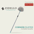 Ceiling Jaala Cobweb Cleaning Broom/Duster with Extendable Rod (Flower). 