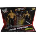 Extreme Wrestling Toy Set - Includes Wrestling Ring, Poles, Ropes, Movable Action Figures & Miscellaneous Wrestling Accessories (Ladder, Chainsaw, Dumbbell, etc.) - Age 3+. 