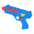 Blow Gun Toy 2 in 1 Water Balls and Soft Bullets Blowing Gun Toy. 