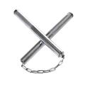 Nunchucks - Safe Solid Stainless Steel Training Nunchakus with Steel Chain Only for Beginners, Adults and Professionals, Perform, Practice, Train, Exercise (Pack of 1). 