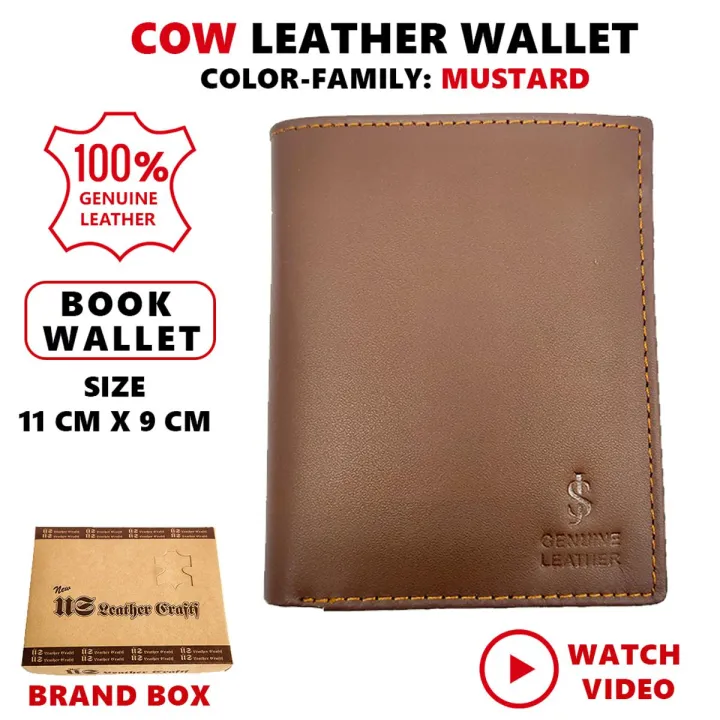 Genuine%20Cow%20Leather%20Short%20Bifold%20Book%20Wallet%20for%20Men%20-%20Image%202