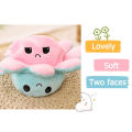 New Mood Octopus Doll Double Sided Flip Reversible Octopus Stuffed Doll Toy Plush Toy Doll Sea Life Doll Plush Toy Color Hat Cloth Toys baby Childeren accessories. 
