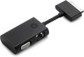 H.P Dock Connector to Ethernet & VGA Genuine Adapter. 