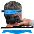 Hairline Shaping Template Adjustable Men DIY Hair Trimming Guide Stencil. 