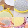 Double Side Dishwashing Sponge Dish Washing Brush Pan Pot Dish Wash Sponges Household Cleaning Kitchen Tools. 