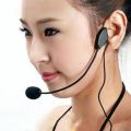 3.5mm Wired Headset Microphone Headworn Mic for Voice Amplifier Loudspeaker. 